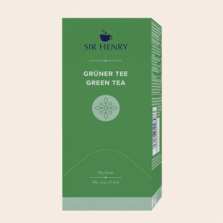 Sir Henry filteres zöld tea